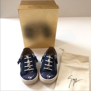Giuseppe Junior Baby Shoes in Blue